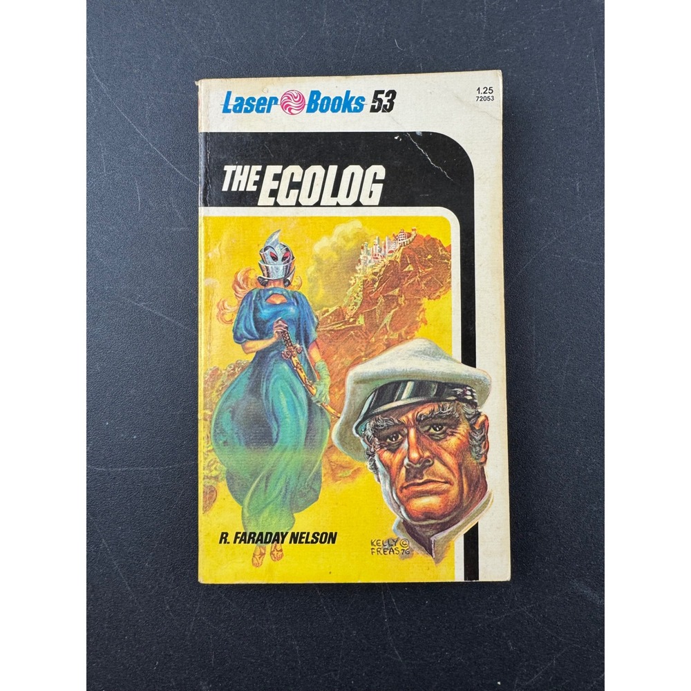 The Ecolog Laser Books 53 Science Fiction Novel R Faraday Nelson 1977